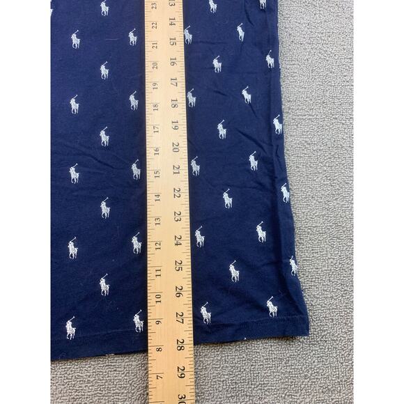 Polo Ralph Lauren Men's Medium Navy All Over Print Crewneck T-Shirt - Picture 7 of 8